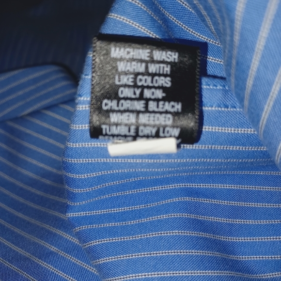 Croft&Barrow Cotton Striped Button-Down Shirt - Picture 8 of 8